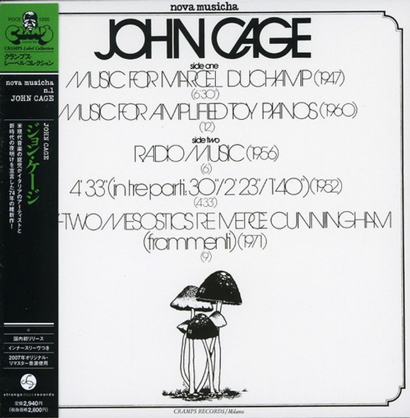 Cage,John John Cage CD