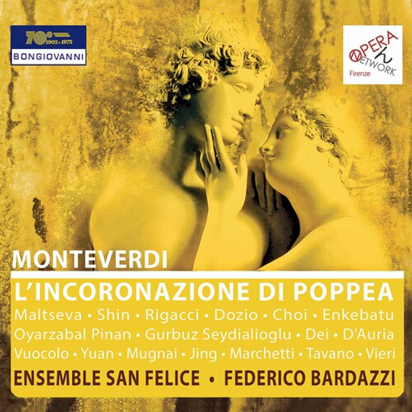 Monteverdi L'Incoronazione Di Poppea CD