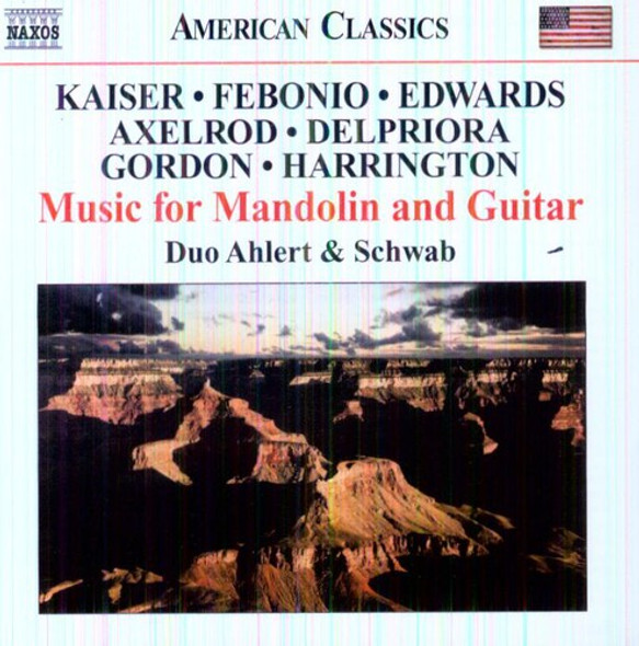 Edwards / Delpriora / Axelrod / Febonio Music For Mandolin & Guitar CD