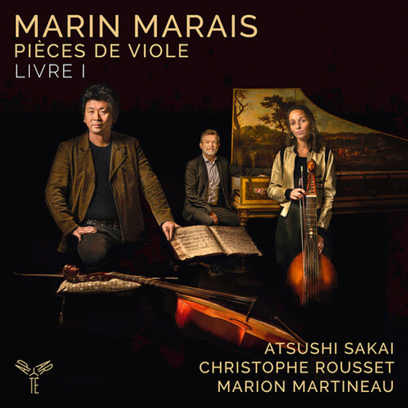 Sakai,Atsushi / Rousset,Christophe Marin Marais: Pieces De Viole - Livre I CD