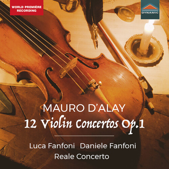 D'Alay / Reale Concerto / Fanfoni 12 Violin Concertos 1 CD