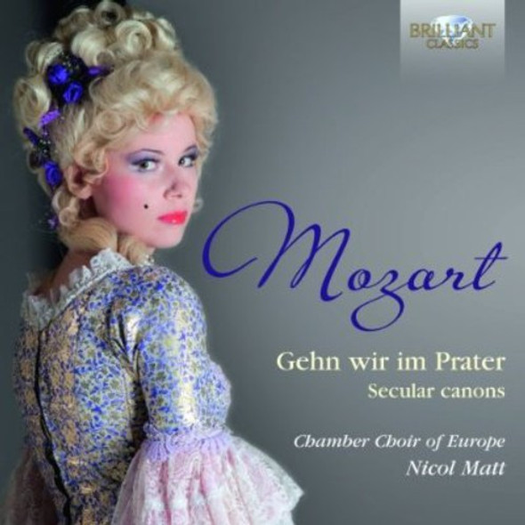 Mozart / Chamber Choir Of Europe / Matt Secular Canons CD