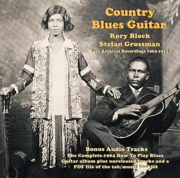 Block,Rory & Grossman,Stefan Country Blues Guitar: Rare Archival Recording 1963 CD