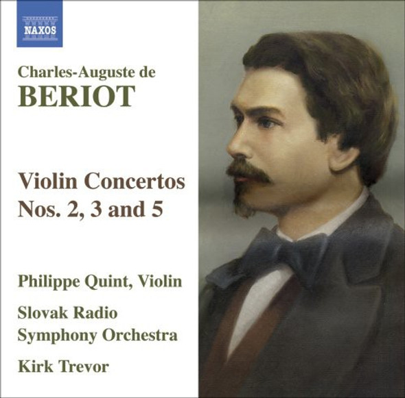 Beriot / Quint / Trevor / Slovak Rso Violin Concertos 2 3 & 5 CD