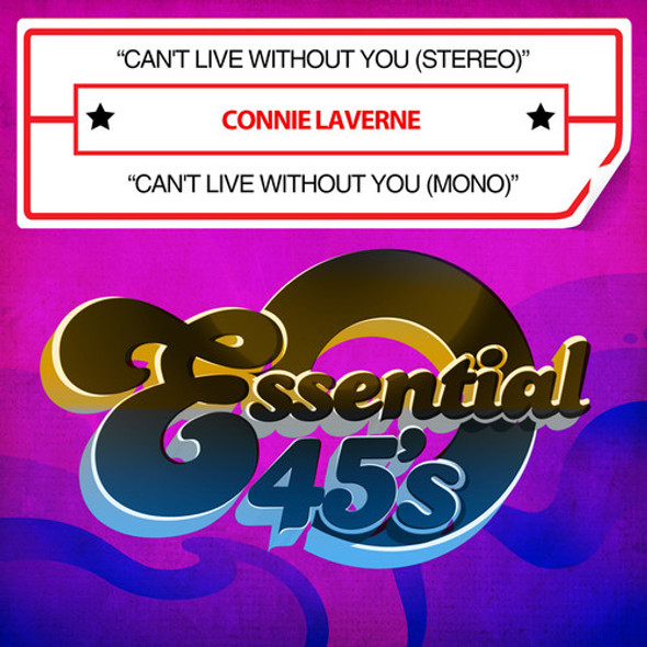 Lavern,Connie Can'T Live Without You CD Single