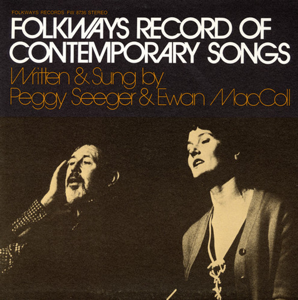 Maccoll,Ewan / Seeger,Peggy Folkways Record Of Contemporary Songs CD