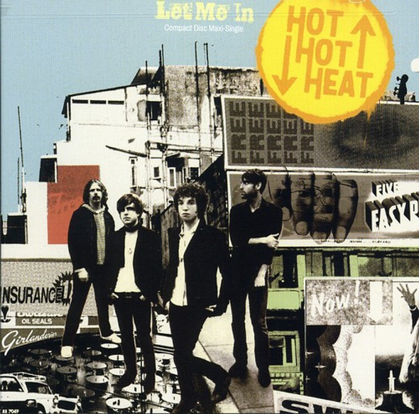 Hot Hot Heat Let Me In CD5 Maxi-Single