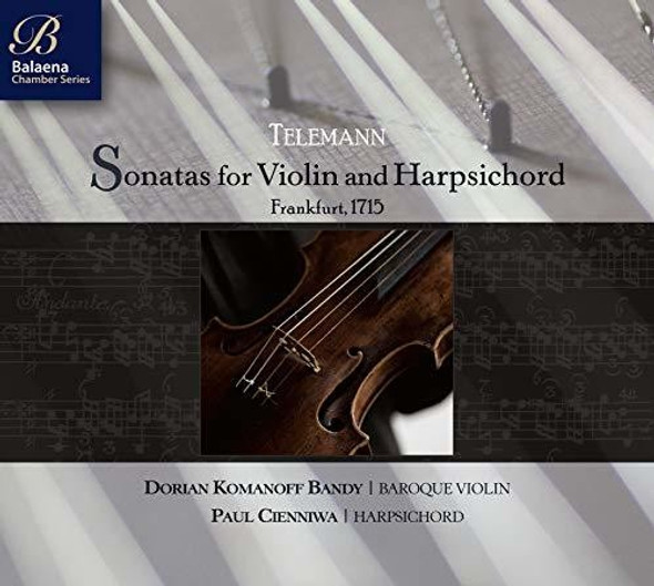 Telemann / Bandy / Cienniwa Sonatas For Violin & Harpsichord CD