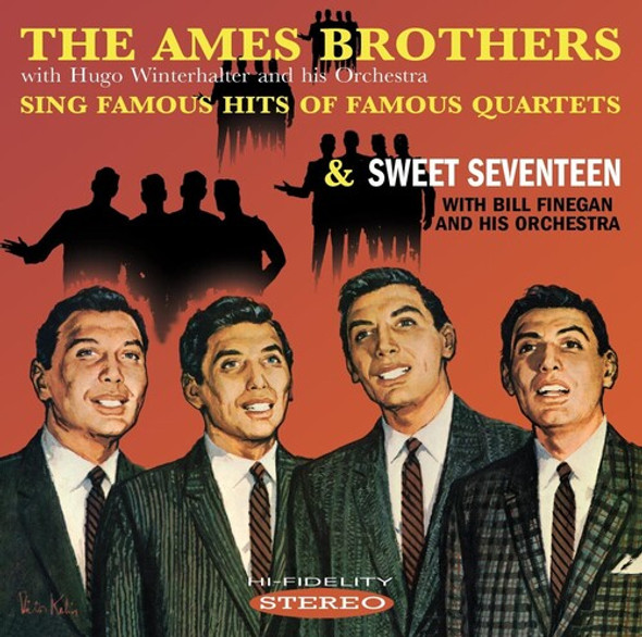 Ames Brothers Ames Brothers Sing Famous Hits Of Famous Quartets CD