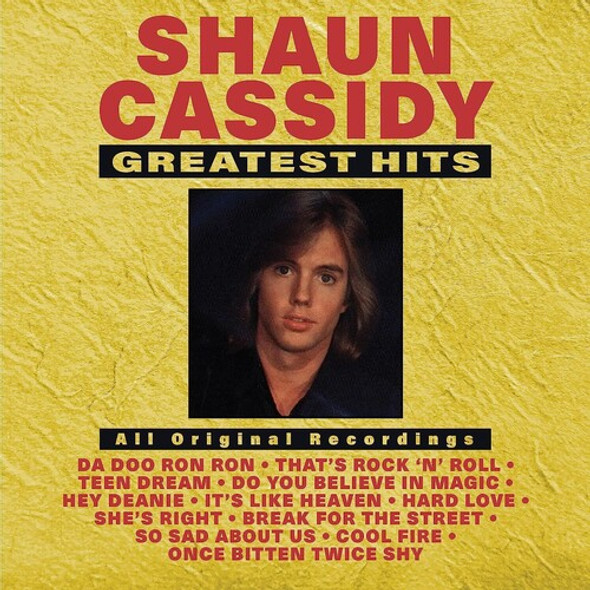 Cassidy, Shaun Greatest Hits LP Vinyl