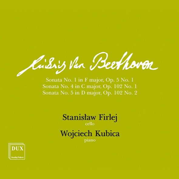 Beethoven / Firlej / Kubica Cello Sonatas CD