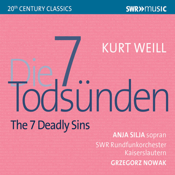 Weill / Silja / Nowak 7 Deadly Sins CD