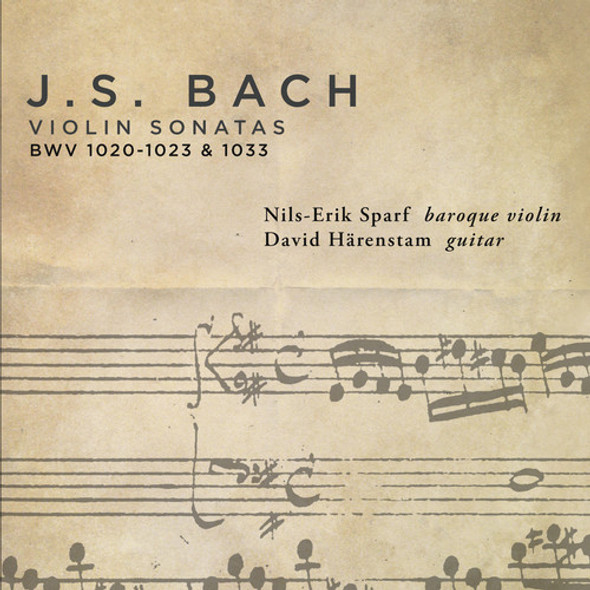 Bach,J.S. / Sparf / Harenstam Violin Sonatas CD