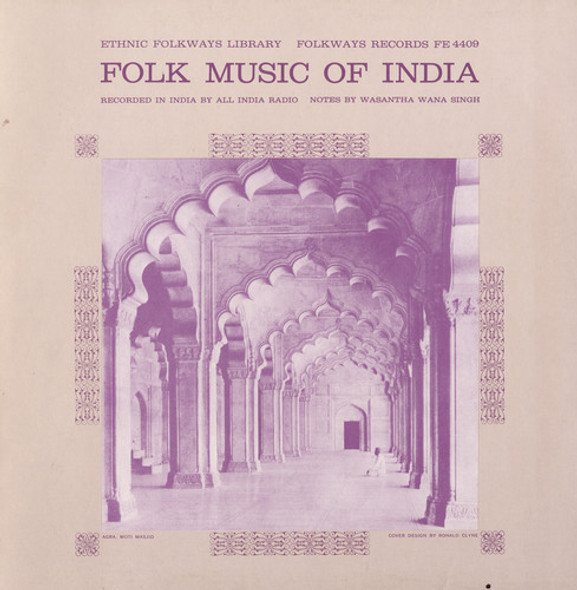 Folk Music Of India / Various Folk Music Of India / Various CD