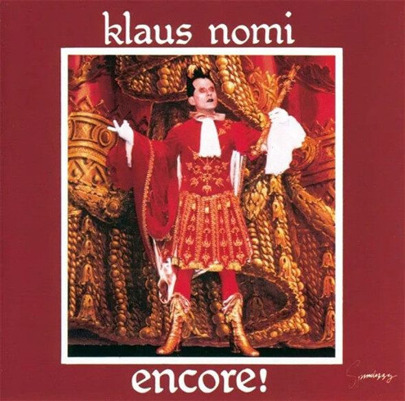 Nomi,Klaus Encore (Nomi'S Best) CD