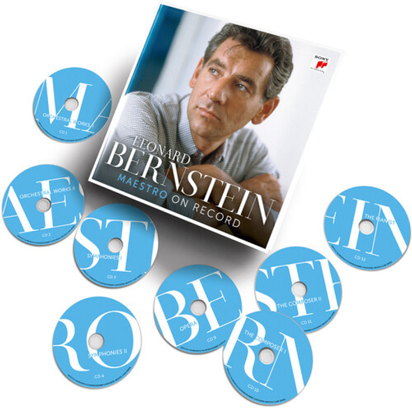 Bernstein,Leonard Leonard Bernstein - Maestro On Record CD