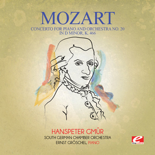 Mozart Concerto For Piano & Orchestra No. 20 In D Minor K CD