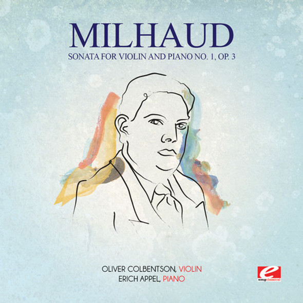 Milhaud,Darius Milhaud: Sonata For Violin & Piano No 1 Op 3 CD5 Maxi-Single