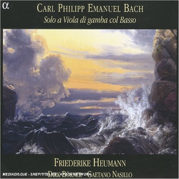 Bach,C.P.E. / Abel / Heumann Solo A Viola Dei Gamba Col Basso CD