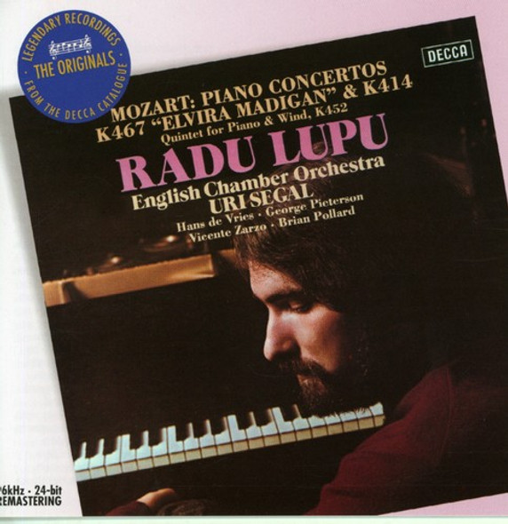 Mozart / Lupu / Segal / Eso Piano Concertos 12 & 21 CD