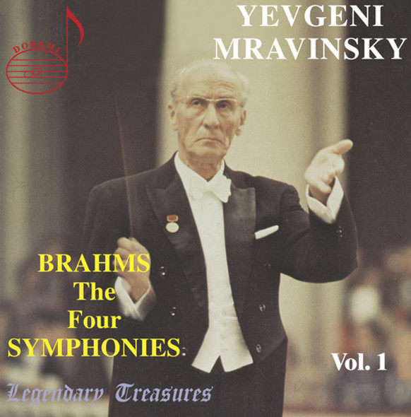 Brahms / Mravinsky / Leningrad Phil Orch Mravinsky Conducts Brahms: The 4 Symphonies CD