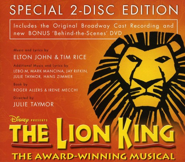 Lion King: Original Broadway Cast Recording Lion King: Original Broadway Cast Recording CD