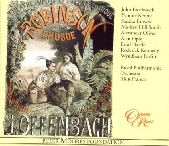 Offenbach / Brecknock / Francis / Rpo Robinson Crusoe CD