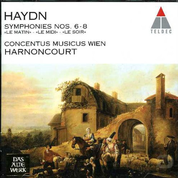 Haydn / Harnoncourt / Vienna Concentus Musicus Haydn: Sym Nos 6./ 7 & 8 CD