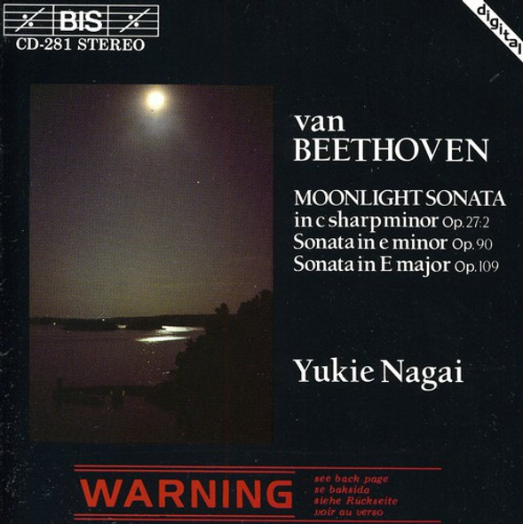 Beethoven / Yukie Piano Sonatas CD