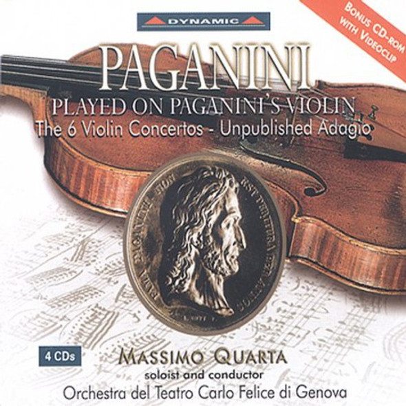 Paganini / Quarta / Orch Del Teatro Carlo Felice Paganini Played On Paganini'S Violin CD