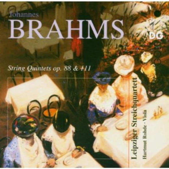 Brahms / Rohde / Leipzig Strig Quartet String Quintets Op 88 & 111 CD