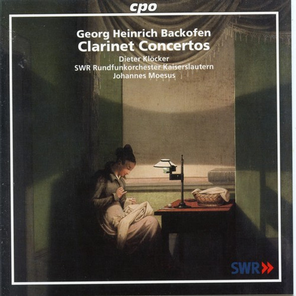 Backofen / Klocker / Moesus Clarinet Concertos CD