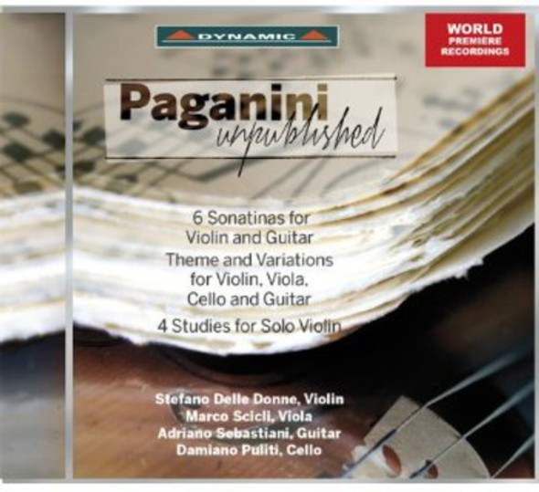 Paganini / Donne / Scicli / Sebastiani / Puliti Paganini Unpublished CD