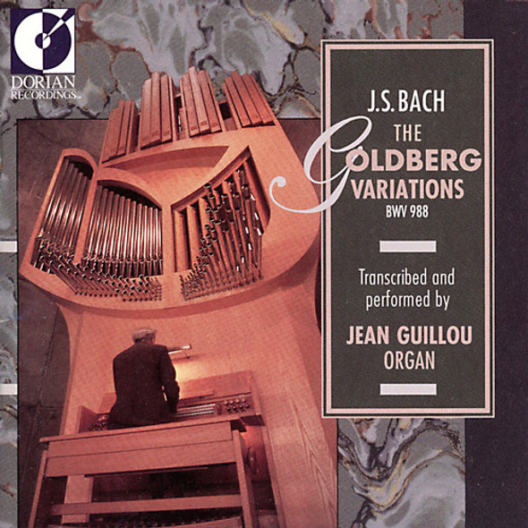 Bach / Guillou Goldberg Variations CD