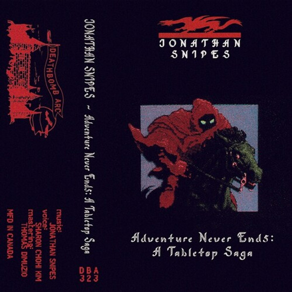 Snipes,Jonathan Adventure Never Ends - O.S.T. Cassette