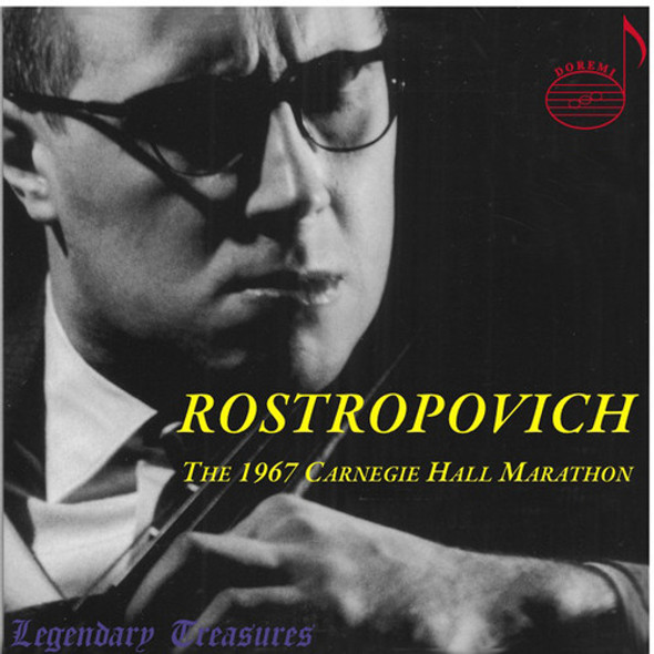 Rostropovich,Mstislav / Lpo / Rozhdestvensky 1967 Carnegie Hall Marathon CD