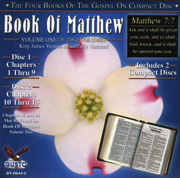 Book Of Matthew Chapters 1-15 CD