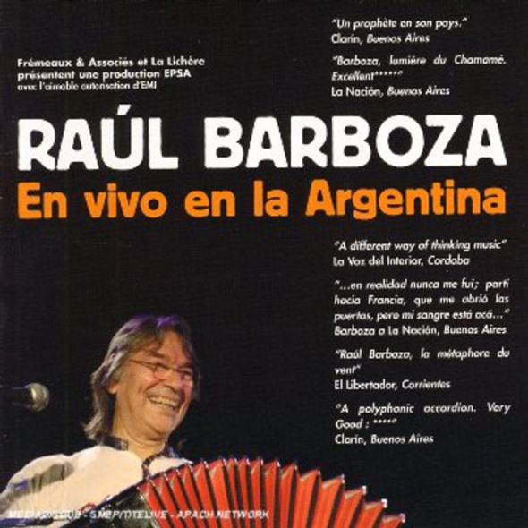 Barboza,Raul En Vivo En La Argentina CD