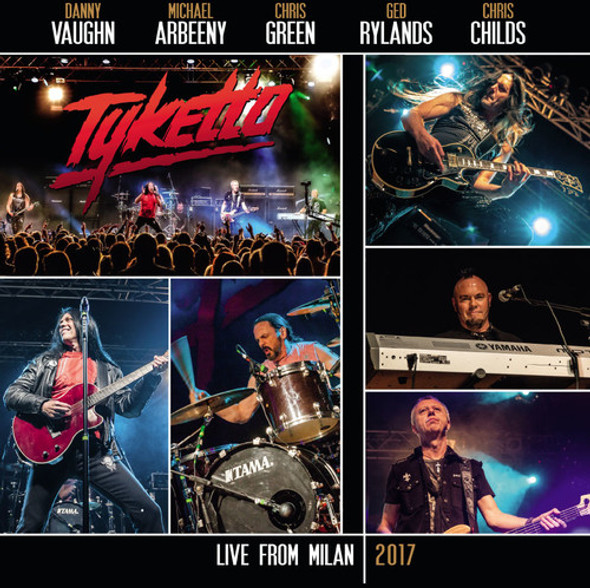 Tyketto Live From Milan 2017 LP Vinyl