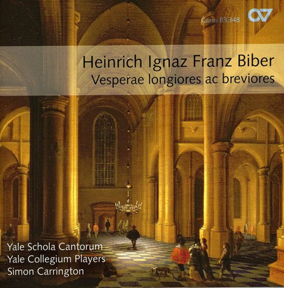 Biber / Legrenzi / Leopold / Carrington / Fraser Vesperae Longiores Ac Breviores CD