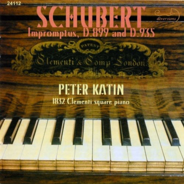 Schubert / Katin Impromptus D. 899 & D. 935 CD