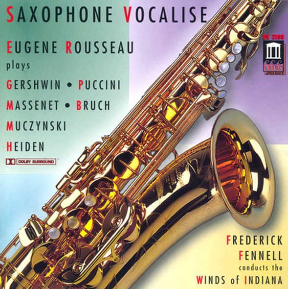 Fennell / Rousseau / Winds Of Indiana Saxophone Vocalise CD