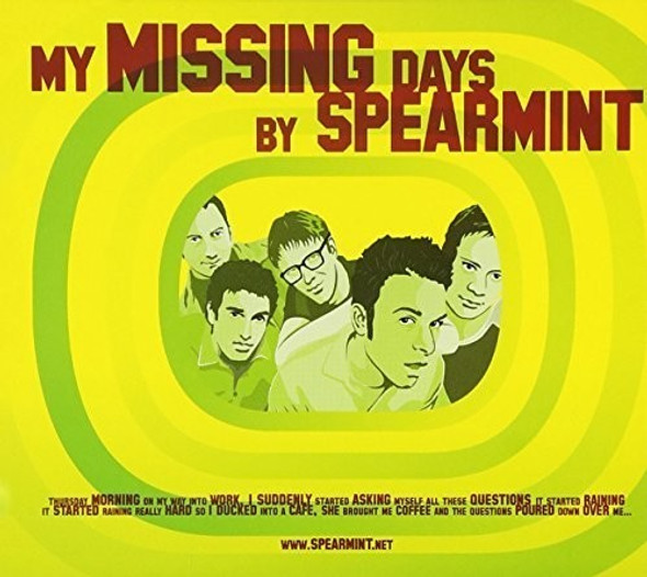 Spearmint My Missing Days CD