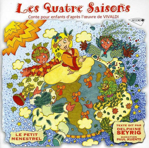 Vivaldi / Seyrig,Delphine / Kuentz,Paul Vivaldi: Four Seasons (Conte Pour Enfants D'Apres) CD