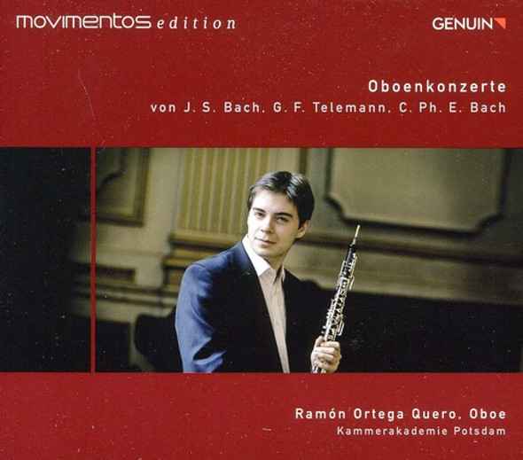 Bach,C.P.E. / Kammerakademie Potsdam / Rainer Oboe Concerts By Telemann & Bach CD