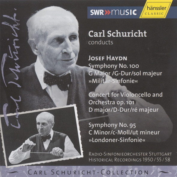 Haydn / Mainardi / Schuricht / Rso Stuttgart Swr Symphonies 95 & 100 / Cello Concerto CD