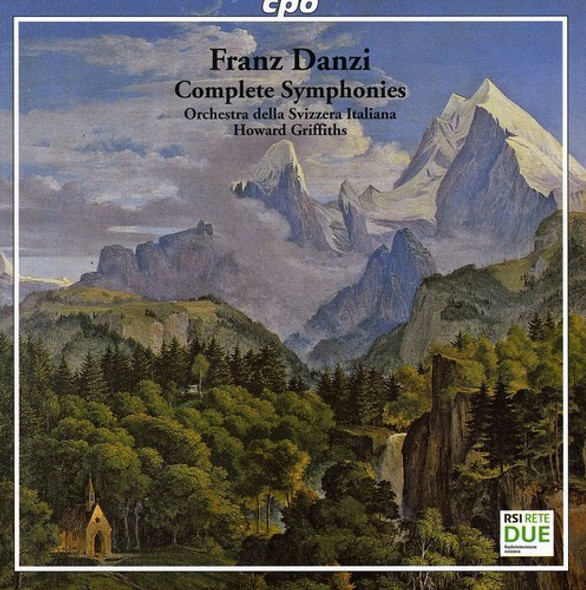 Danzi / Orch Della Svizzera Italiana / Griffiths Complete Symphonies CD