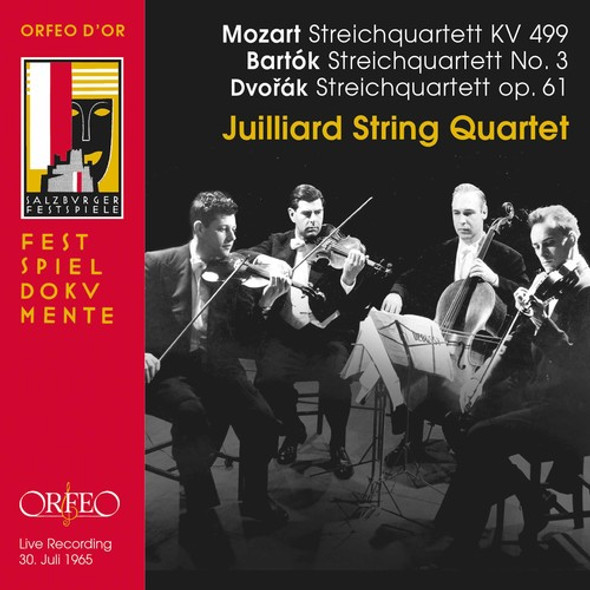 Bartok / Dvorak / Mozart / Juilliard String Mozart / Bartok & Dvorak: String Quartets CD