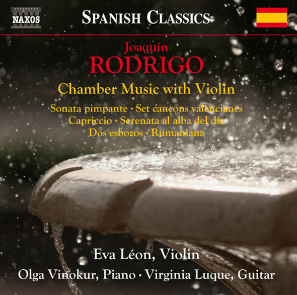 Rodrigo / Leon / Vinokur / Luque Joaquin Rodrigo: Chamber Music With Violin CD