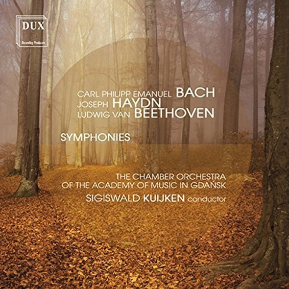 Bach,C.P.E. / Kuijken C.P.E. Bach Haydn & Beethoven: Symphonies CD